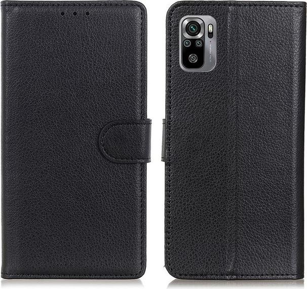 Produktbild MU Classic Litchi Leder Bookcover Series (Xiaomi Mi Note 10, Xiaomi Redmi Note 10S)