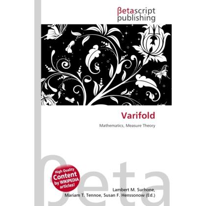 Varifold, Fachbücher von Lambert M. Surhone, Miriam T. Timpledon, Susan F. Marseken