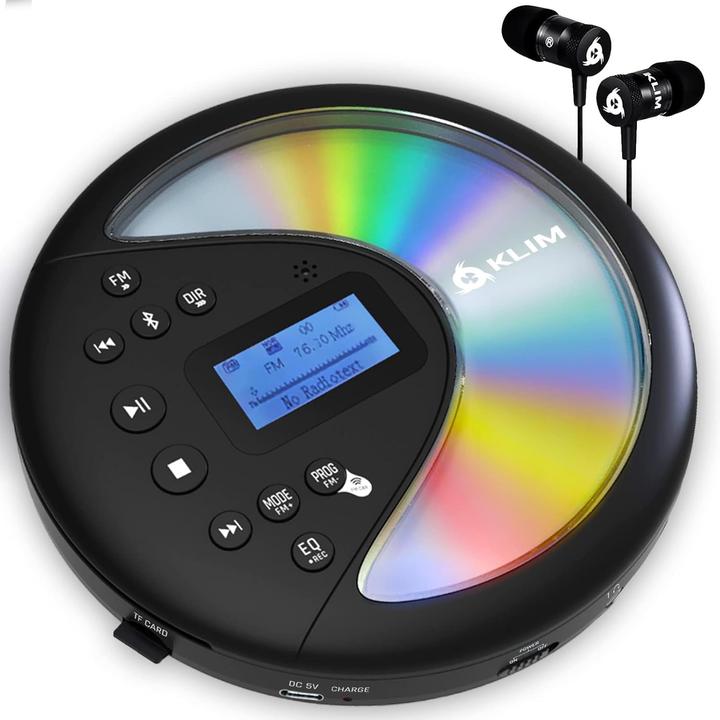 Actual product image Fourze Tragbarer CD-Player mit Bluetooth