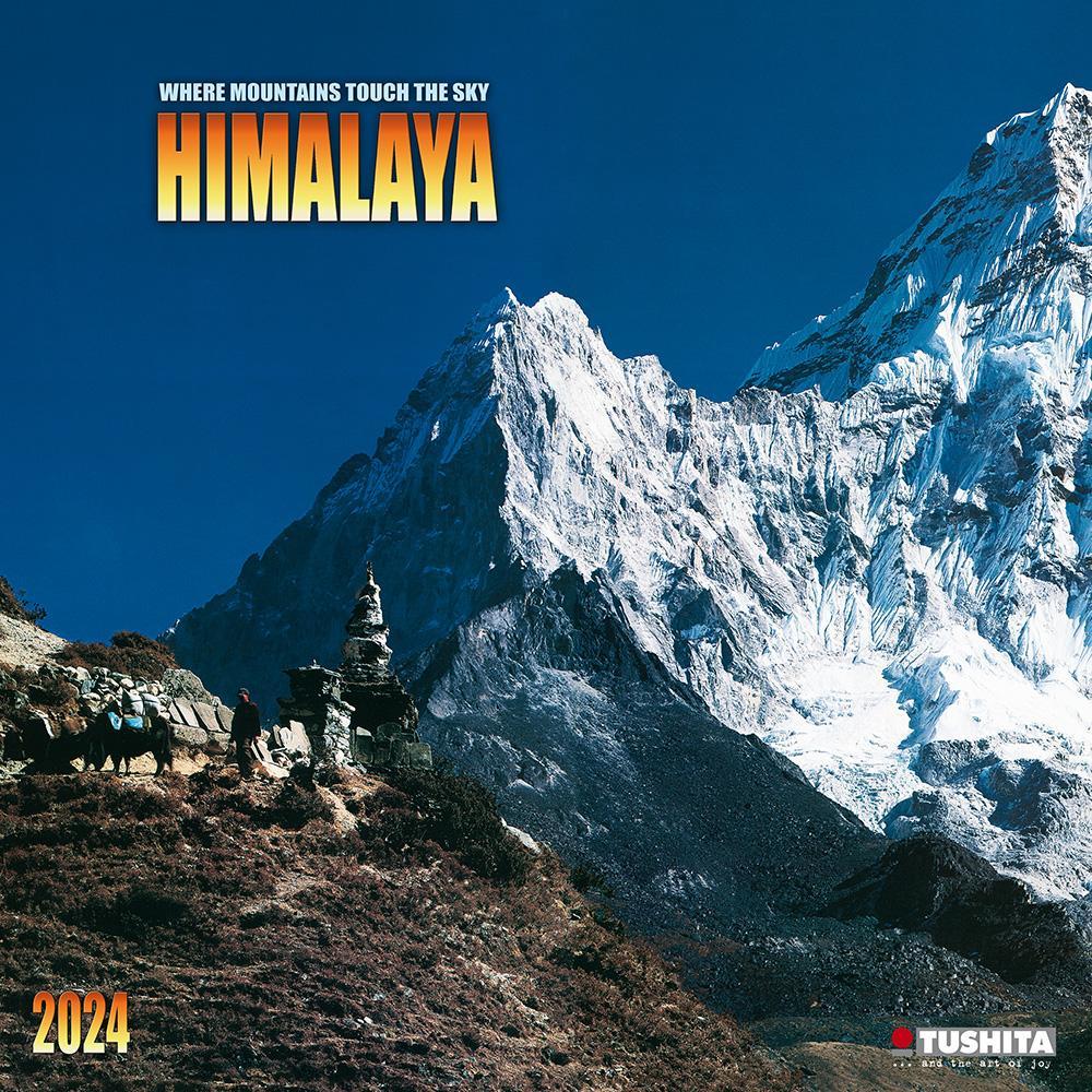 Thumbnail - Tushita Paperart Publishing, Kalender, Himalaya 2024 (30 x 30 cm, Harter Einband, Spanisch, Französisch, Italienisch, Po...