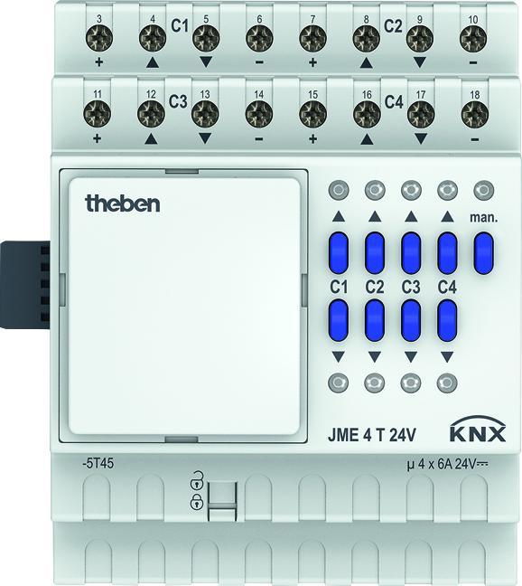 Produktbild Theben JME 4 T 24V KNX (Rolladenaktor)