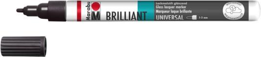 Produktbild Marabu Lackmalstift BRILLIANT painter (Schwarz, 2 mm, 1 x)