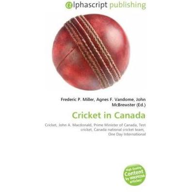 Cricket in Canada, Ratgeber