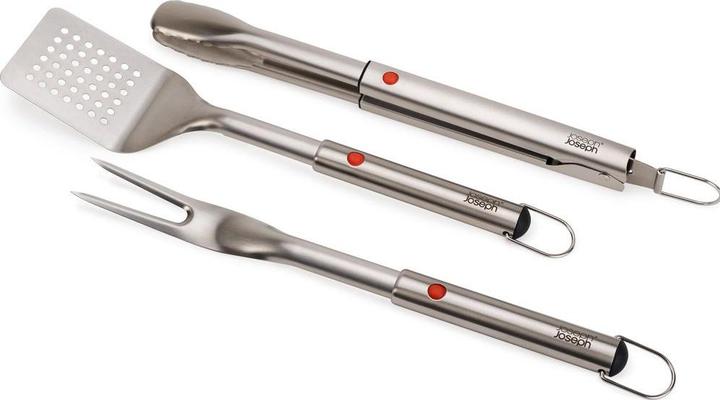 Joseph Joseph GrillOut 3-er Grillbesteck-Set Ausziehbar