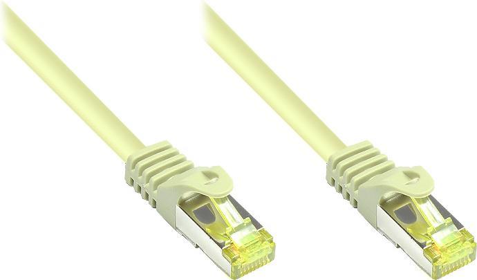 Produktbild Good Connections RJ45 Patchkabel mitCat.7 Rohkabel und Rastnasenschutz (RNS®), S/FTP, PiMF, halogenfrei, 600MHz, OFC (S/FTP, CAT7, 0.25 m)