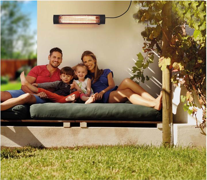 Actual product image Alpina Garden Radiant heater terrace - without remote control (2000 W)