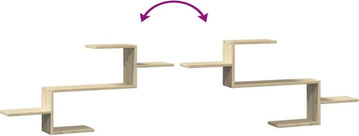 Actual product image vidaXL Wall shelf (104 x 15 x 49 cm)