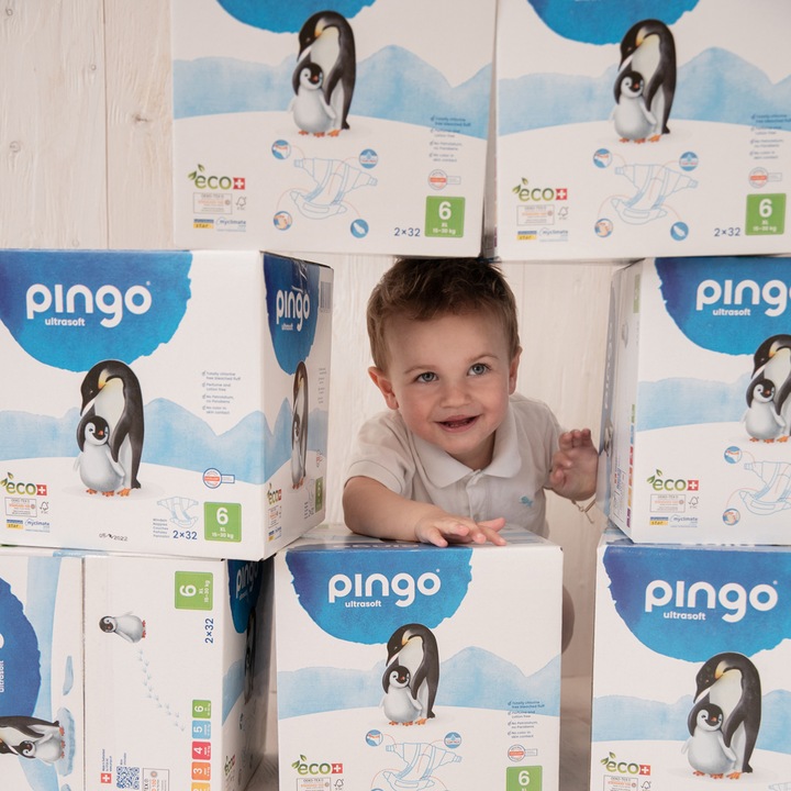 Immagine prodotto Pingo Pannolini ecologici (Dimensione 5, Pacco trasportabile, 36 Pezzo/i)