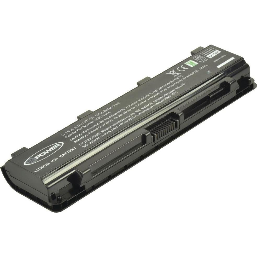 2-Power Batteria principale 10.8V 5200mAh (1 Cella, 5200 mAh), Batteria per notebook