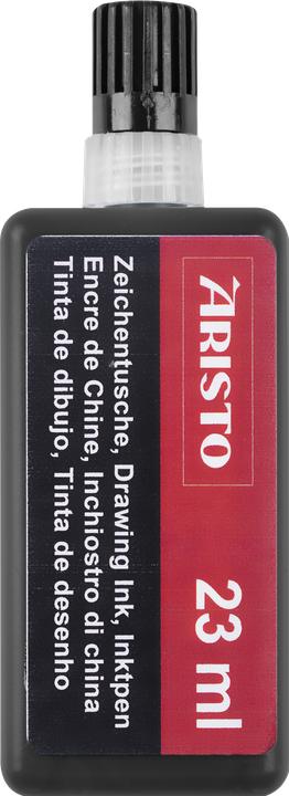 Actual product image Aristo Ink for mg1 black 23ml plastic bottle (1 Piece, Black)
