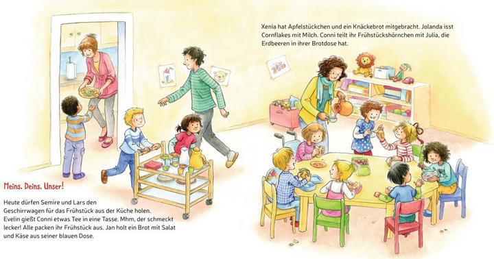 Produktbild LESEMAUS: Conni lernt teilen, vertrauen und sich vertragen (Deutsch, Hanna Sörensen, Janina Görrissen, 2024)