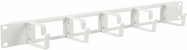 Actual product image Lanview 1U 19" CABLE ORGANIZER PANEL