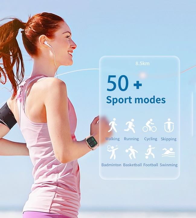 Actual product image RNCF03-5 Damen Smartwatch Roségold Armband + Armband