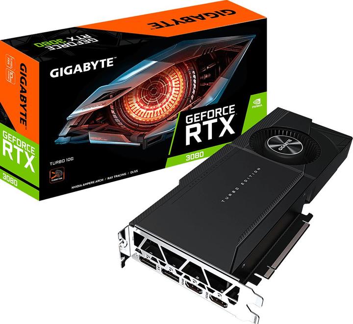 Produktbild Gigabyte GeForce RTX 3080 TURBO 10G (10 GB)