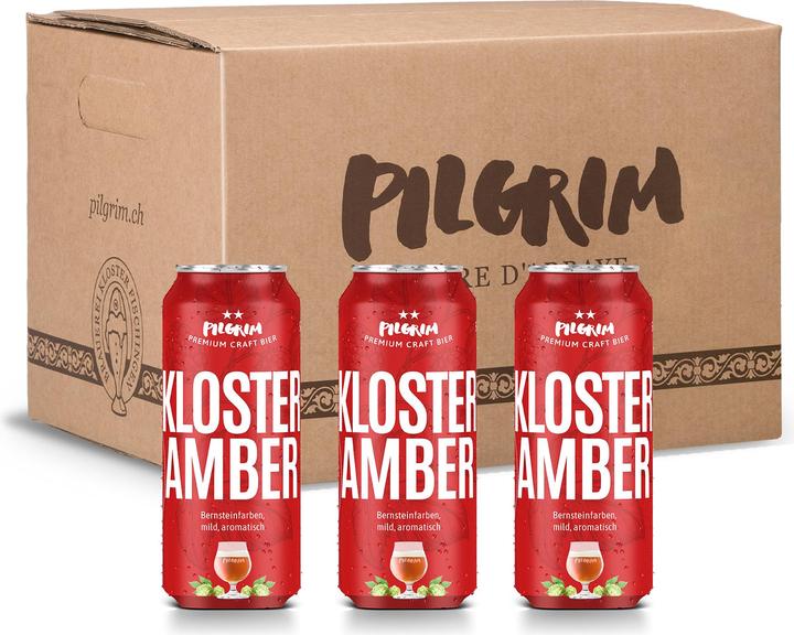 Produktbild Pilgrim Kloster Amber Ale (24 x 50 cl)