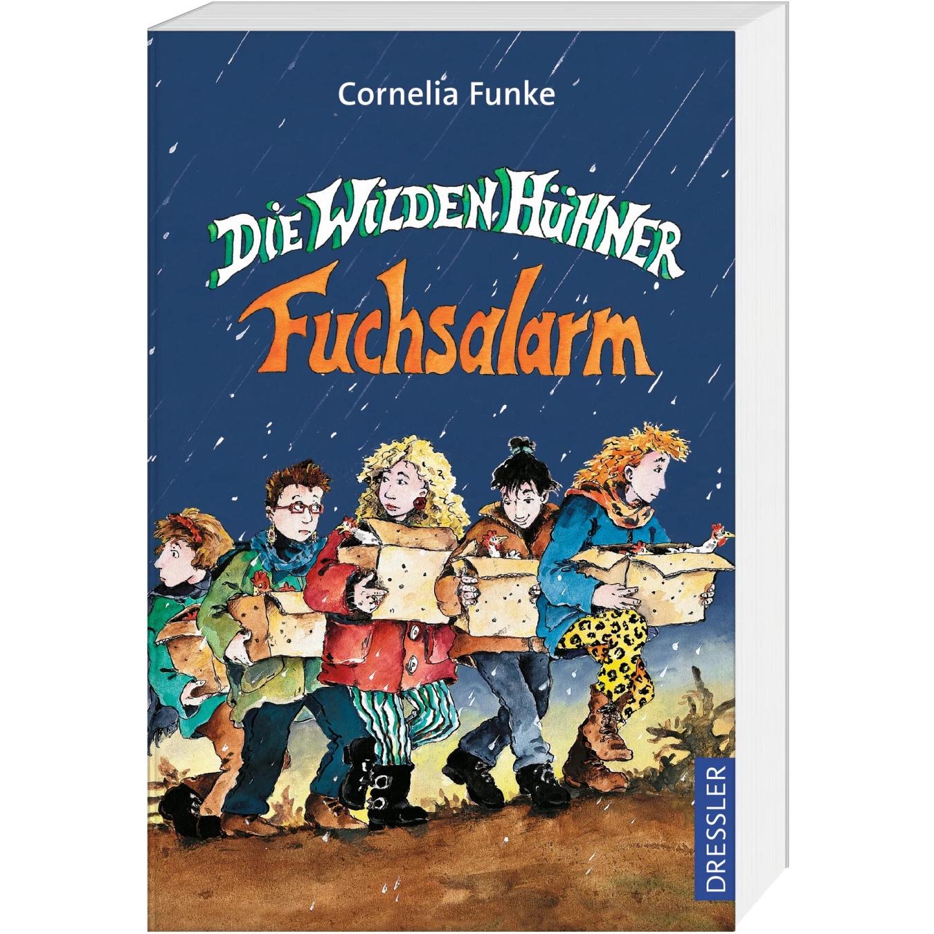 Thumbnail - Die Wilden Hühner 3. Fuchsalarm, Kinderbücher von Cornelia Funke