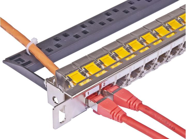 Produktbild Wirewin 24-Port 0.5 HE Patchpanel, geschirmt