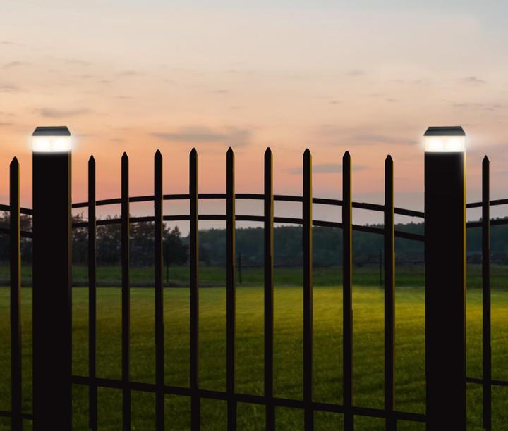 Productafbeelding Greenblue Solar Tuinpaal Solar Lamp 61 x 61 x 45mm GroenBlauw GB126 (IP44)