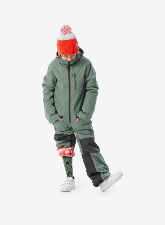 Produktbild Wedze Schneeanzug Skianzug Kinder warm wasserdicht - 900 grün (164)