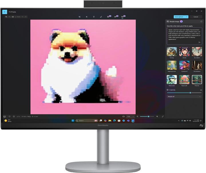 Produktbild HP OmniStudio X AIO 27-cs1075ng (Intel Core Ultra 7 256V, 20 GB, 1000 GB)