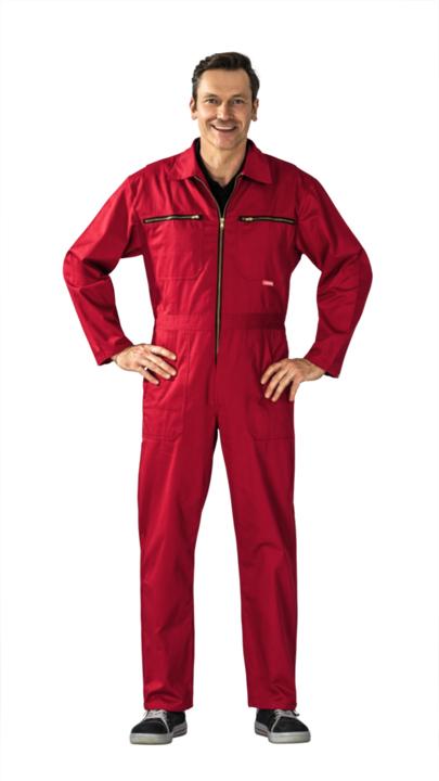 Actual product image Planam Rally suit medium red 54 56 (56, 1x)