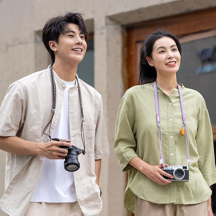 Actual product image Pgytech Camera Strap Slim (Trendy Twilight Black) (Neck belt, Shoulder strap)