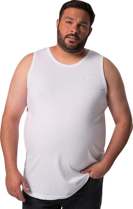 Produktbild Men+ Tanktop, Basic, 2er-Pack, Rundhals (5XL)