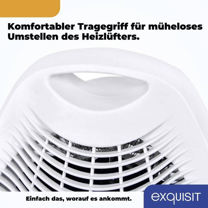 Image du produit Exquisit HL 32025 we Aérotherme 2000W 2 vitesses de chauffage (2000 W)