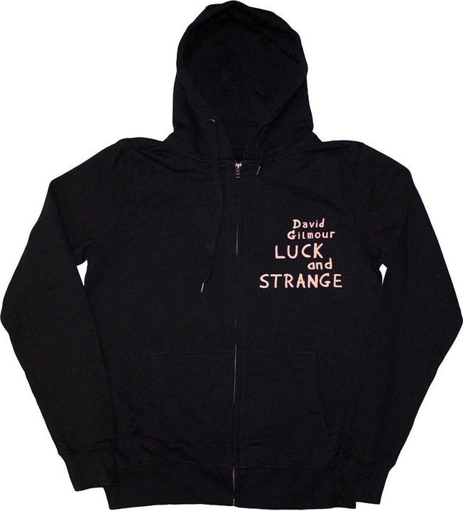 Actual product image Universal Textiles Unisex Adult Luck & Strange London Back Print Full Zip Hoodie (XL)