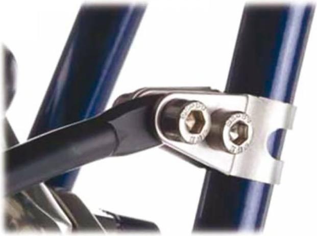 Actual product image Tubus Pair of clamps for attachment to seat stay