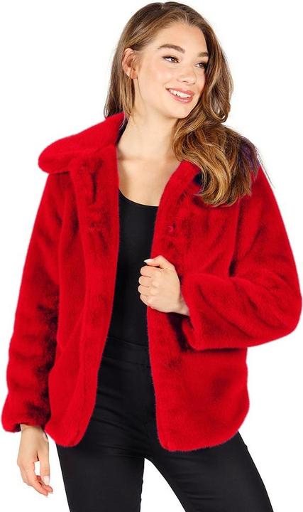 Image du produit Thetru Manteau en fausse fourrure Astrakhan (3XL)