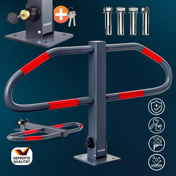 Actual product image Monzana Parking barrier