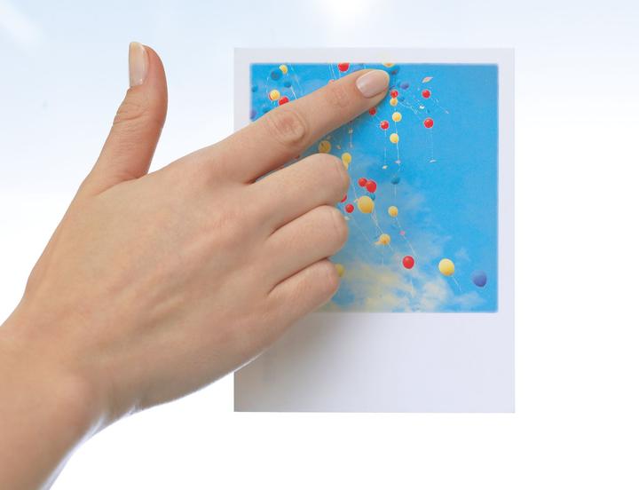 Actual product image tesa TACK double-sided adhesive pads, transparent adhesive strips