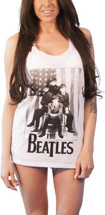 Immagine prodotto Baby Doll Canottiera Stelle e Strisce Donna (L)