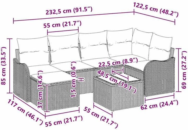 Produktbild vidaXL Fernanda
