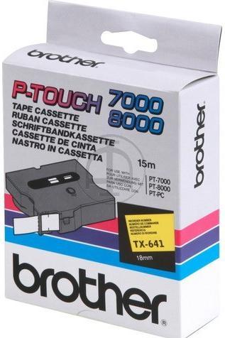 Produktbild Brother P-Touch (1.80 cm, Gelb)