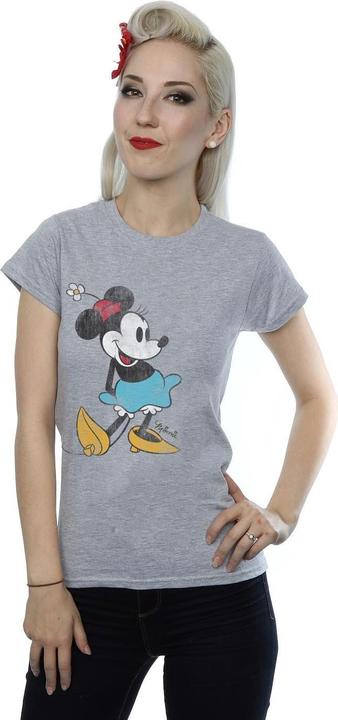 Actual product image Disney Womens/Ladies Classic Minnie Mouse Cotton T-Shirt (L)