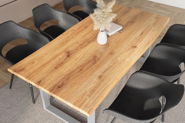 Image du produit SAM JULIUS Baumkante massiv Mdf (180 x 90 x 77 cm)