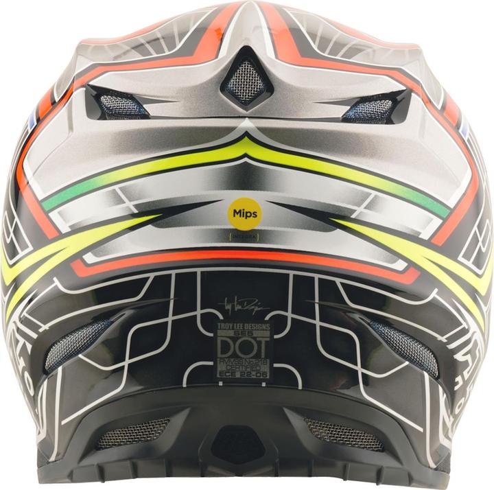 Produktbild Troy Lee Designs SE5 ECE Composite MIPS Helm, Lowrider, gray, XL | 60-61cm (60 - 61 cm, XL)