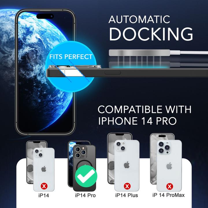 Actual product image Nalia Clear Transparent Silicone Sleeve (Apple iPhone 14 Pro)