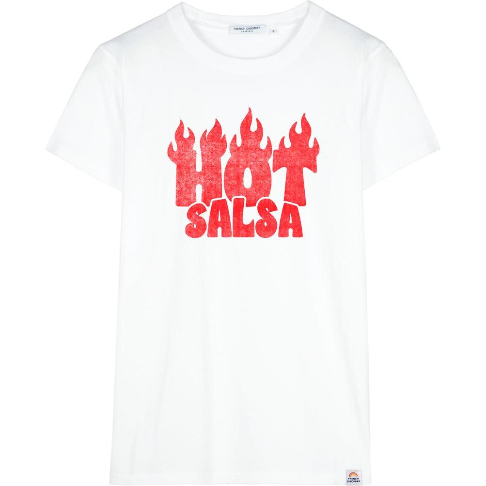 French Disorder, Herren, Shirt, t-shirt, Weiss, Rot, (M)