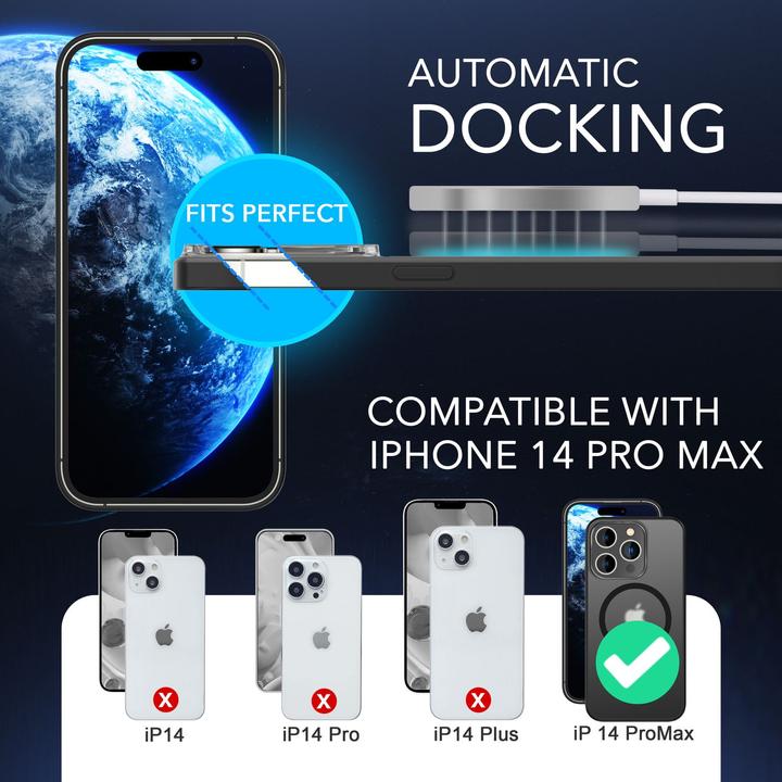 Actual product image Nalia Clear Transparent Silicone Sleeve (Apple iPhone 14 Pro Max)