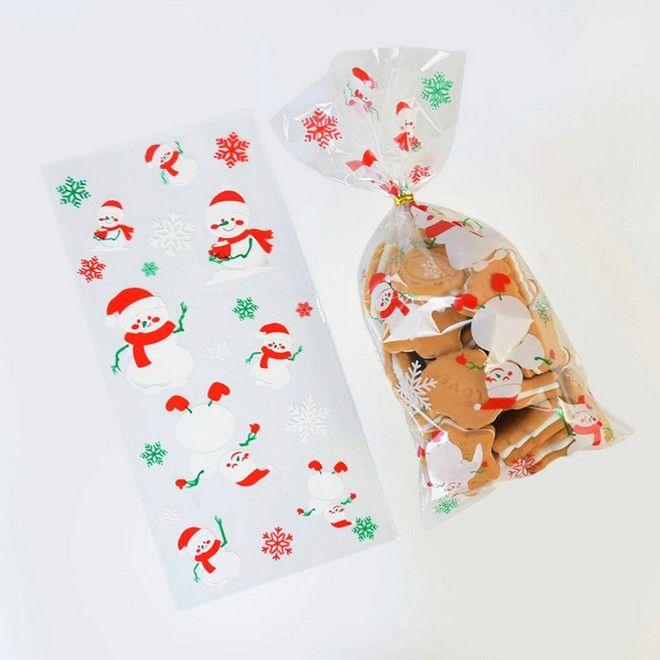Produktbild MU Style BAG Series Weihnachtskekse Geschenk Tüten (50 Stück) (1 x)