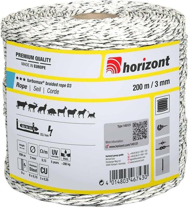 Produktbild Horizont Turbomax D3 200 m