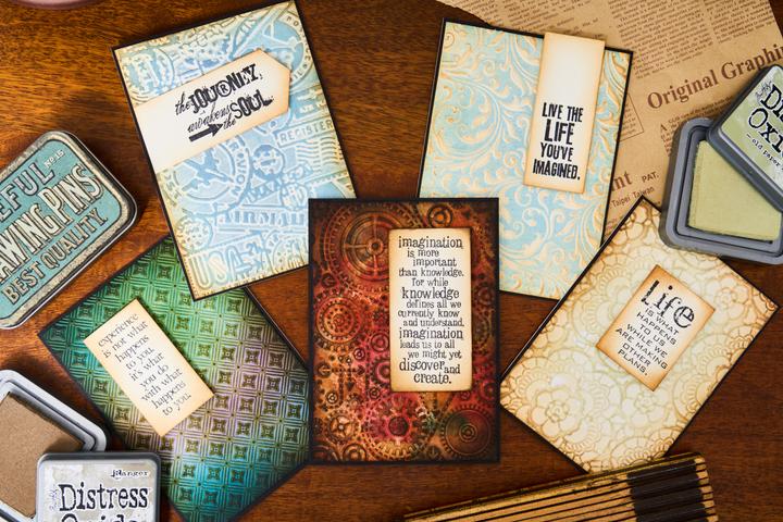 Produktbild Sizzix Multi Level Textured Impressions Prägefolder - Vault Gears von Tim Holtz