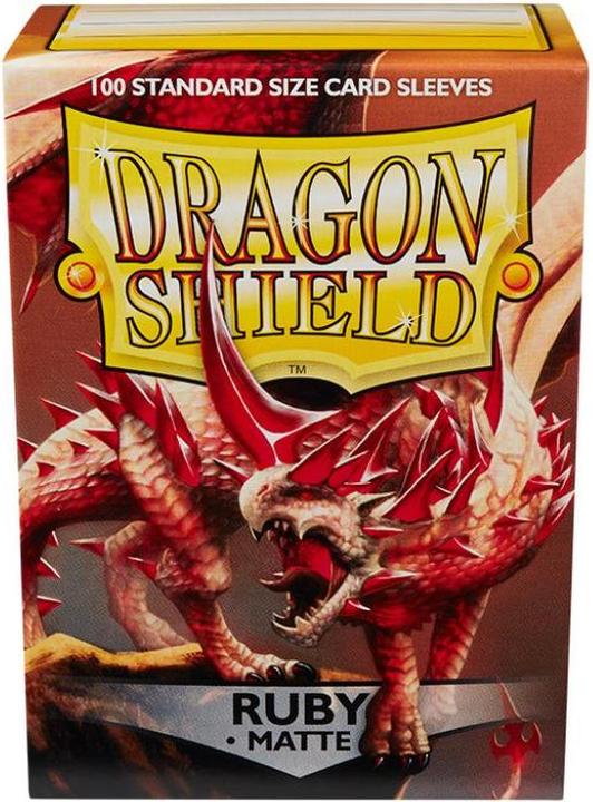 Actual product image Arcane Tinman ART11037 - Matte - Ruby (100) Card Sleeves