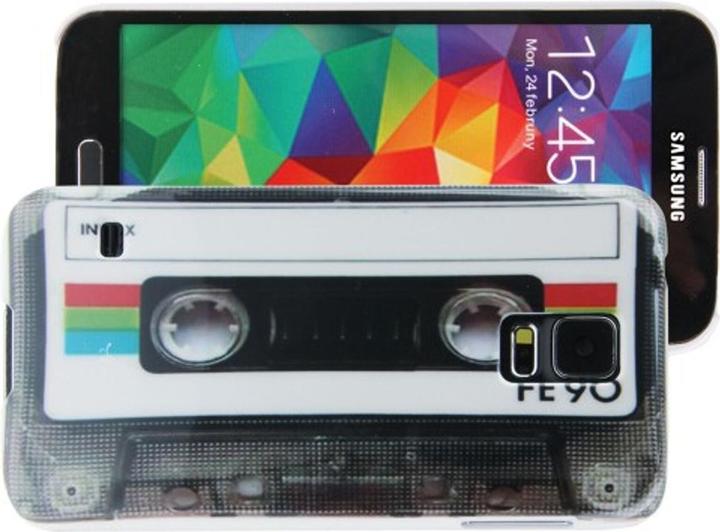 Actual product image König Design Hard case for mobile Samsung Galaxy S5 / S5 Neo motif cassette (Samsung Galaxy S5, Samsung Galaxy S5 Neo)