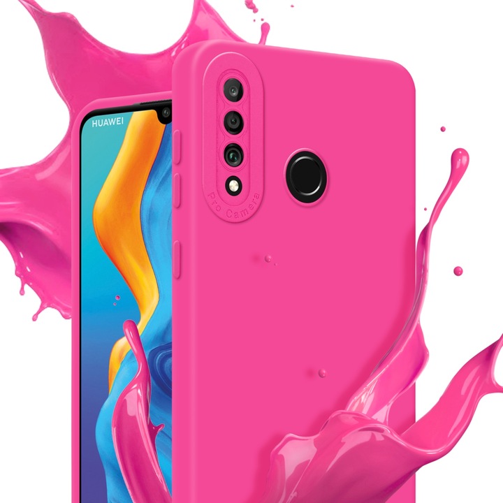 Actual product image Cadorabo Case for Huawei P30 LITE in TPU Fluid LM162 Style (Huawei P30 Lite)