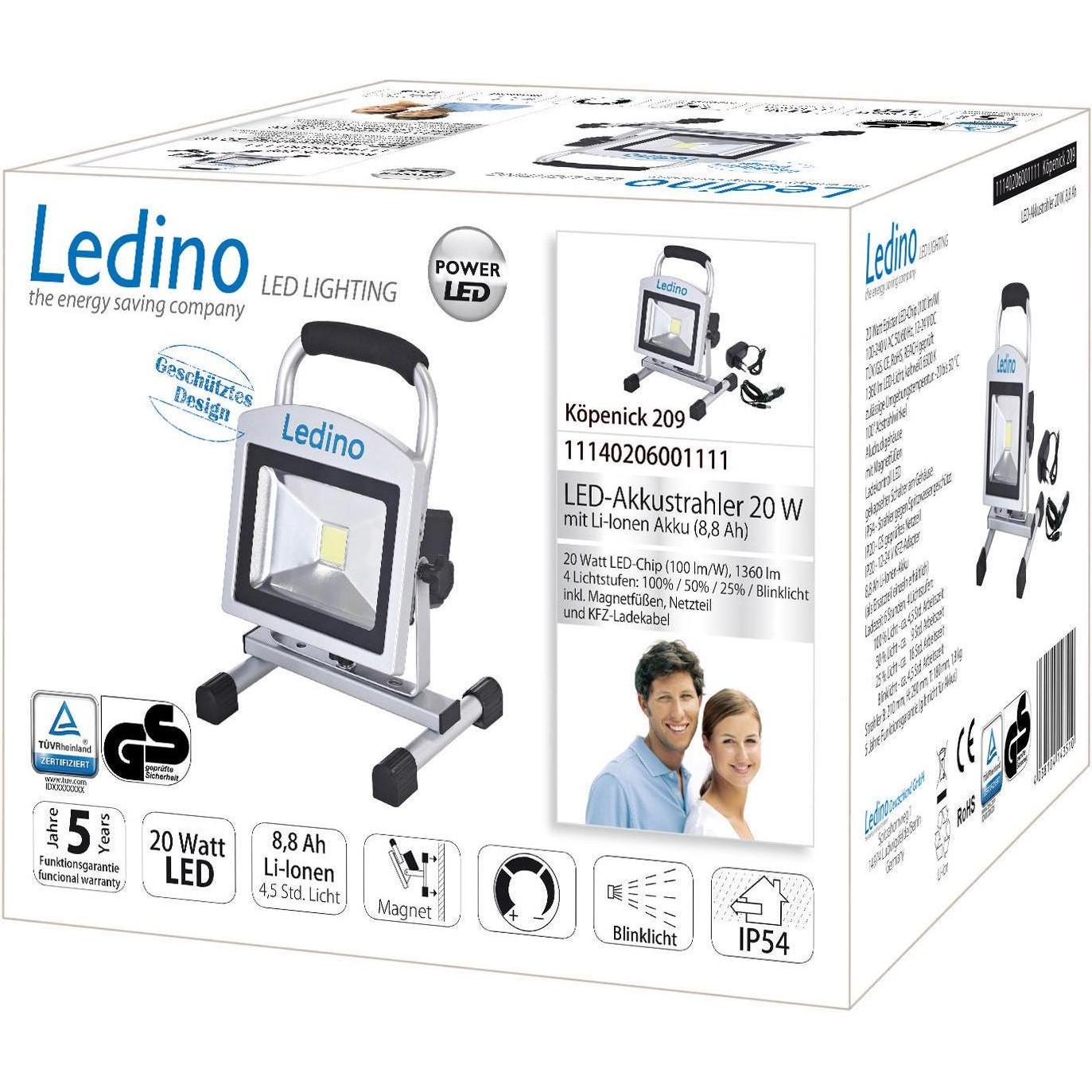 Thumbnail - Ledino, Arbeitsleuchte, Strahler (1360 lm)