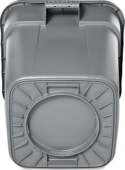 Produktbild Rubbermaid Brute-Container aus Polyethylen, eckig, 105 l (151 l)